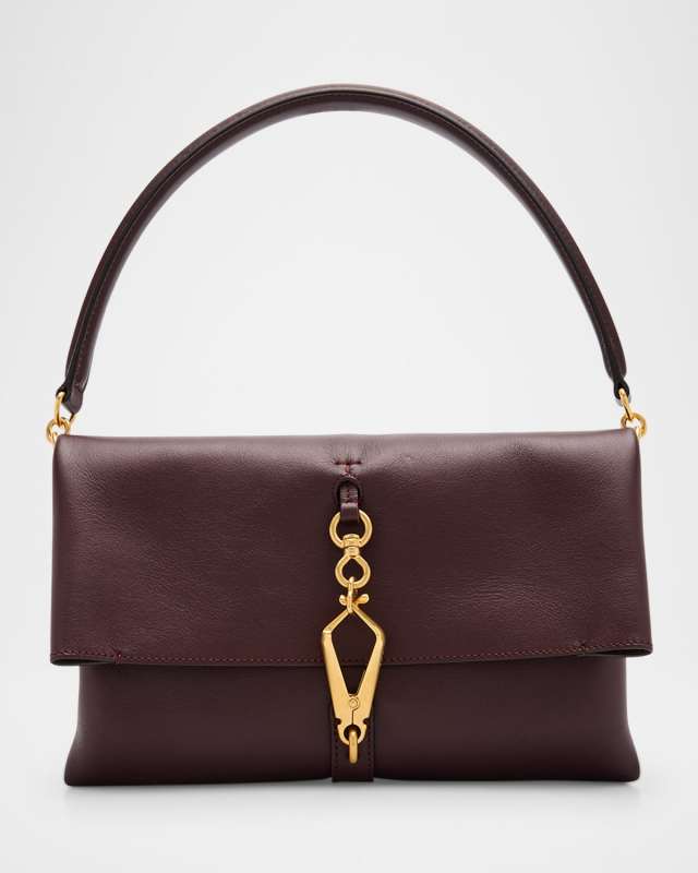 Mini Flap Leather Shoulder Bag